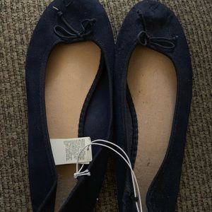 Navy Blue Flats
